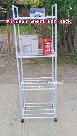 Kitchen Shelf Pot Rack ❗️ #kitchenshelfpotrack  #kitchenshelfpotrack #kitchenorganizer #huadumall 