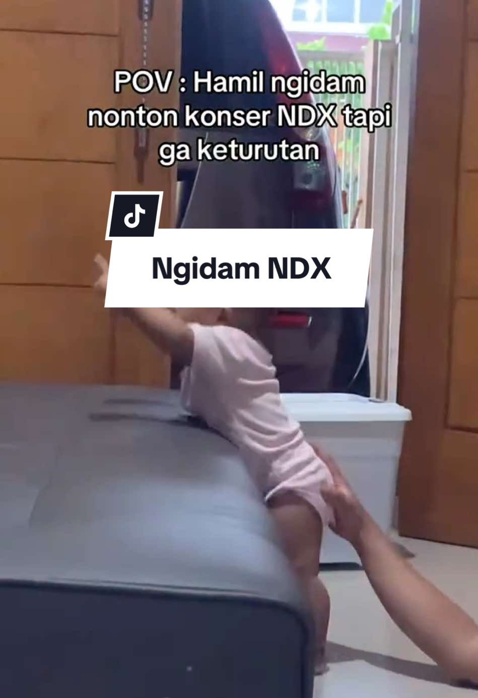 Joget terus bosku #ndx #9months 