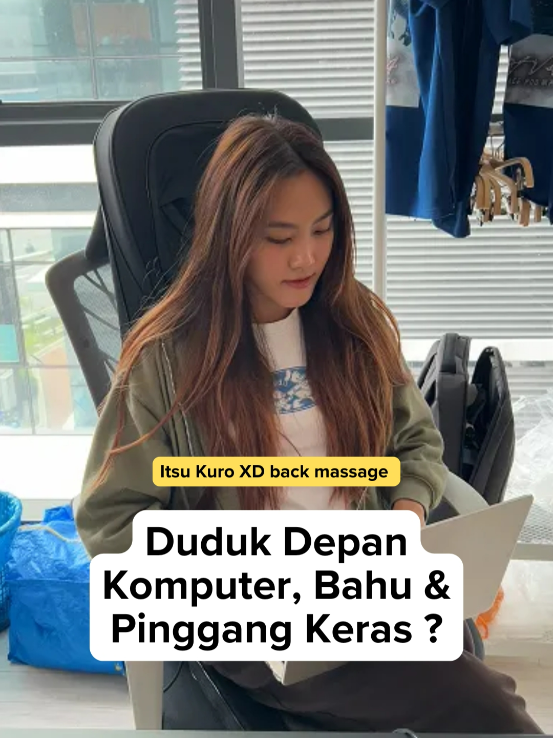 Duduk Depan Komputer, Bahu & Pinggang Keras ? #ITSU #ITSUMY #itsumassage #FYP #fyppppppppppppppppppppppp #backmassage #fyp #fyppp #massagetherapy