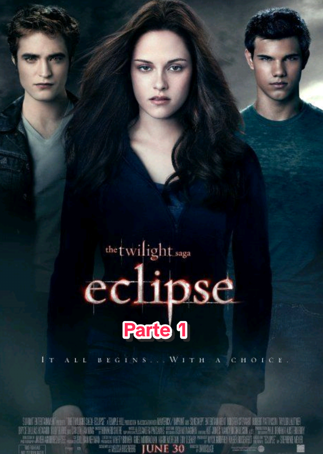 Eclipse. Parte 1 #fy #foryoupage❤️❤️ #filmesincriveis💎 #cortesdefilmes #sagacrepusculo 