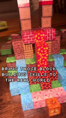 We love these! Our new favorite toy! #Minecraft #magneticblocks #christmasgiftideas #blackfridaydeals #blackfridaysale 