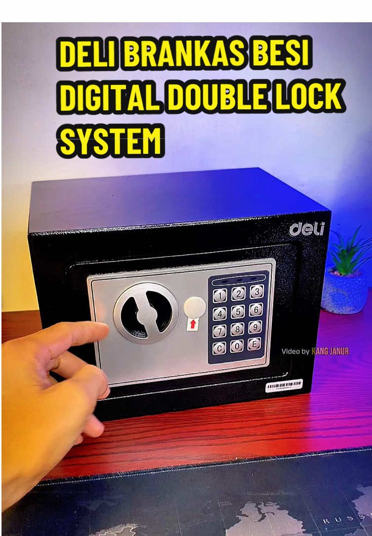 Rekomendasi brankas besi baja ukuran sedang pakai kunci tombol kode. Harga lagi promo buruan dicheckout!  #BrankasBaja #BrankasEmasAntam  #BrankasUangPribadi  #BrankasBesiTahanApi  #ModalKontenDoang 