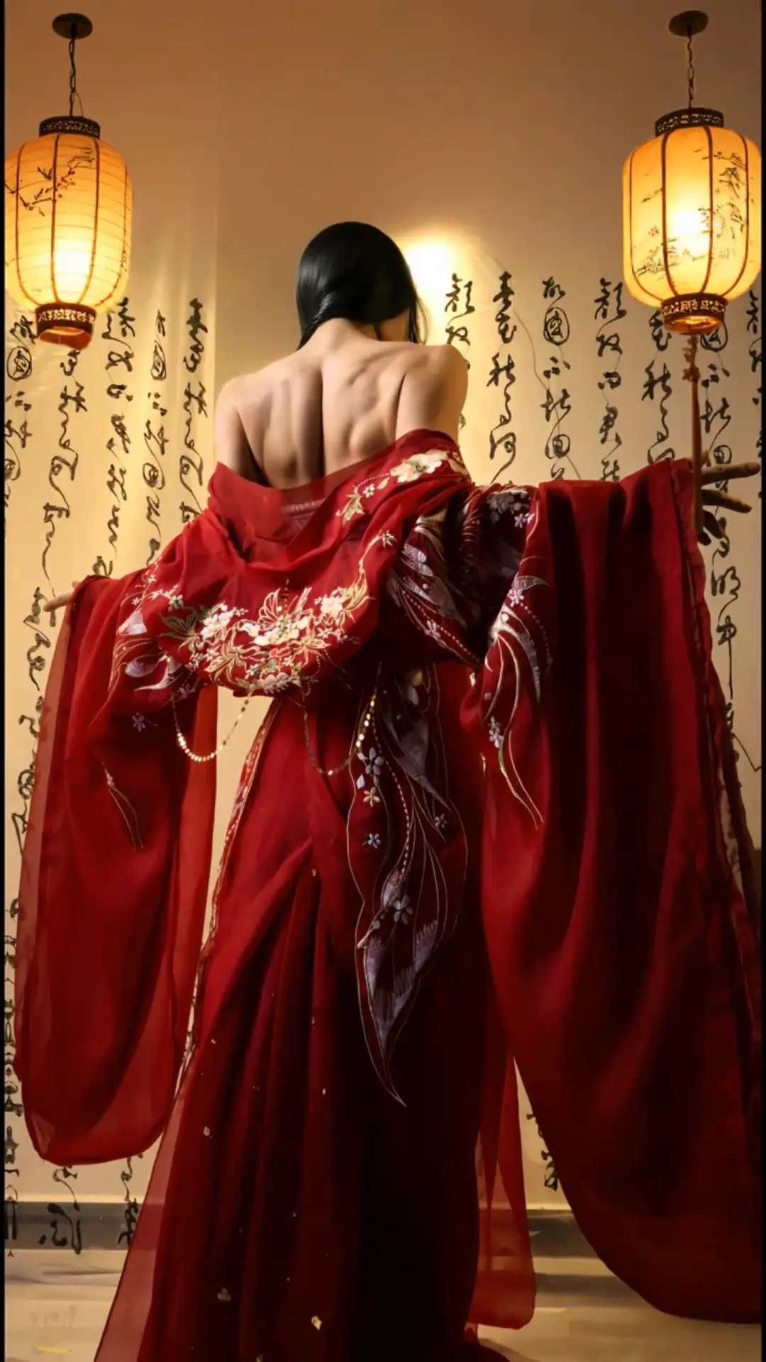 Try the back photo of Chinese classical style Frankly speaking, I think this set of photos is 