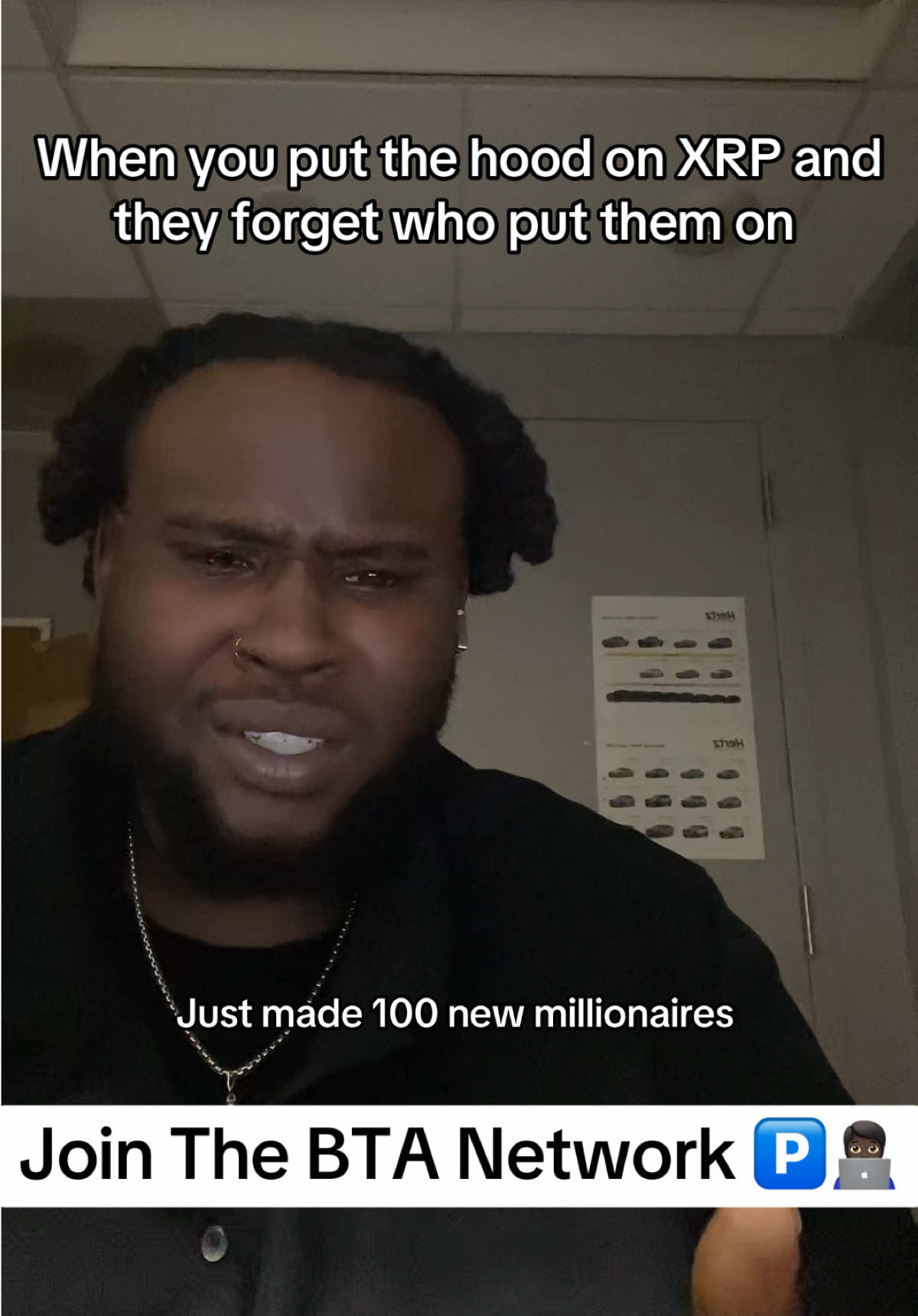 Crypto is next legal way out the hood. Tap in with me #btakay #crypto #moneyspread #xrp 