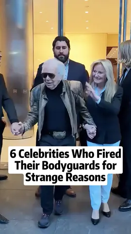 6 celebrities who fired their bodyguards for strange reasons #celebrity #us #hollywood #fyp #actors #capcut #usa #foryoupage 