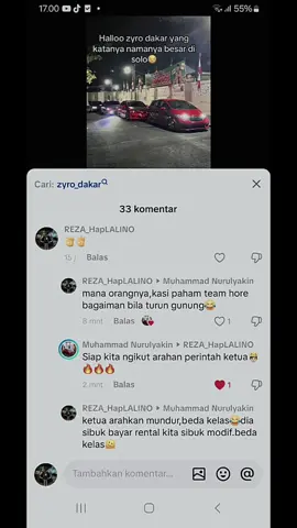 Rame bgt berita solo.masa iya modal rental diladenin.#zyrodakar #soloviral 