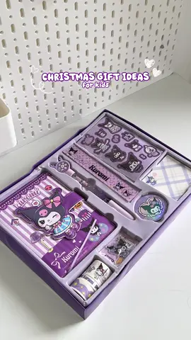 Kuromi Stationary Set perfect pang gift sa kids this Christmas 🎄 #kuromistationery #christmasgift #christmasgiftideas #stationaryset #giftideas 