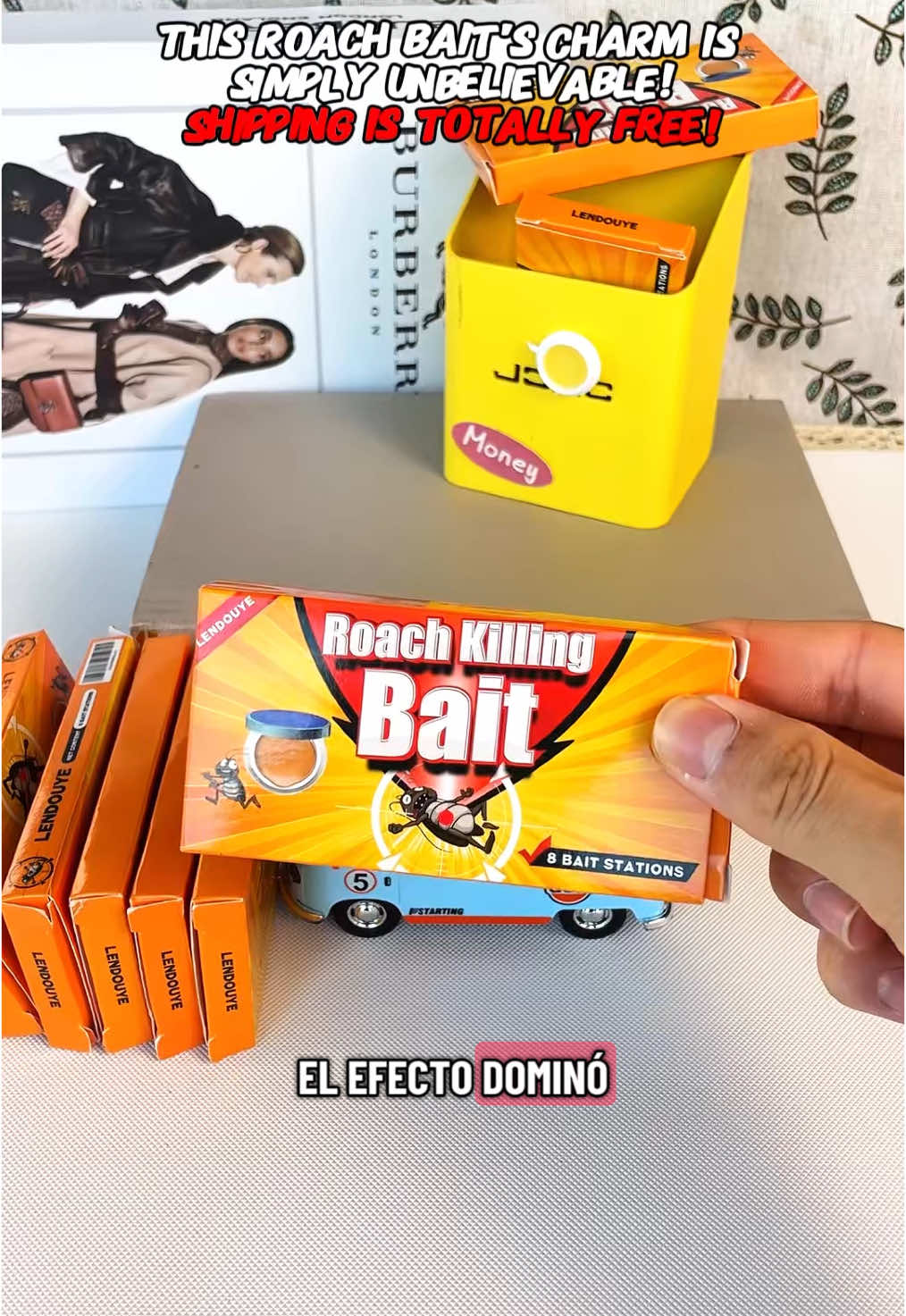This Tiny Box Kills Roaches Overnight! 🤯 (No More Bugs!) 😱 #RoachBait  #PestControlHack  #HomeRemedies  #BugFreeHome  #TikTokMadeMeBuyIt   #ViralProduct #CleanHome  #LifeHacks  #TikTokShop 