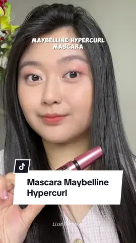 Bulu mata jadi lebih bervolume + lentik pakai Hypercurl Mascara dari Maybelline✨ #hypercurlmascara #maybelline #mascara 