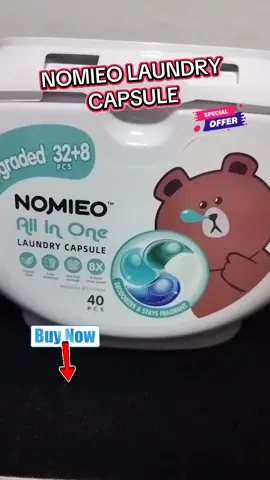 #nomieo #laundrycapsule #tiktokshopsg #createtowin 