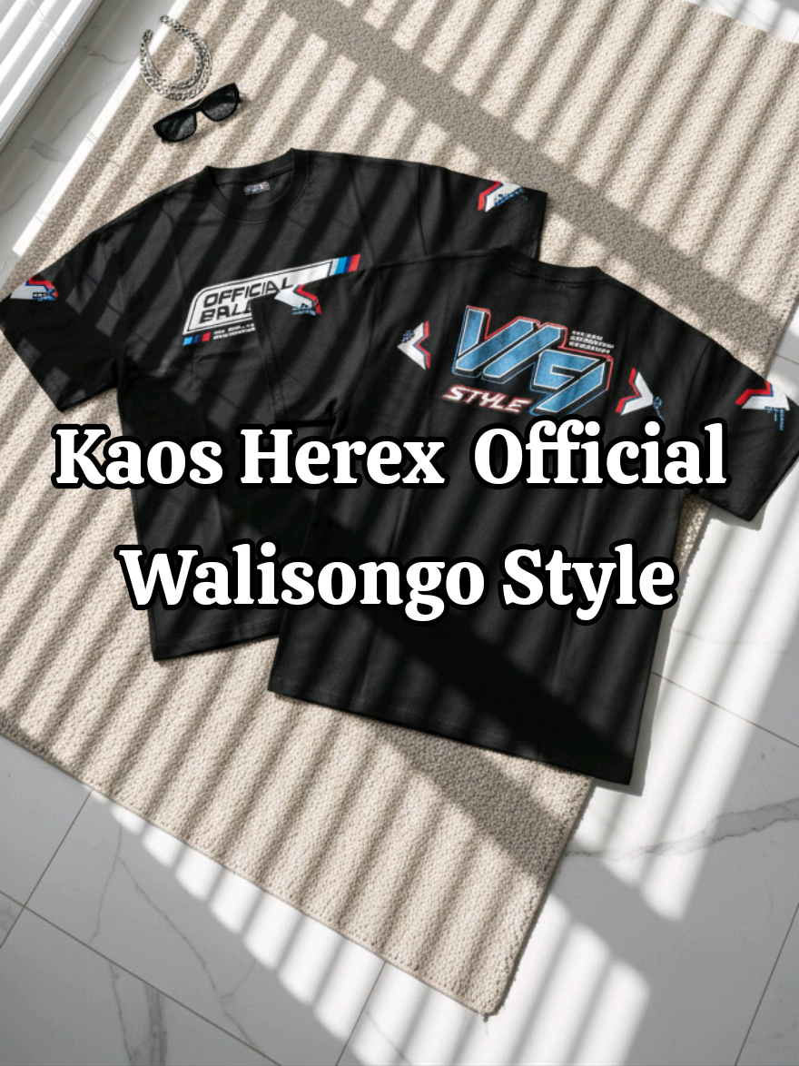 Kaos herex Walisongo Style  #kaosherex#herex#walisongostyle#w9style#boysoutfit 