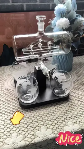 Believe me,it will become central of the topic #wine#decanterset #bar #whiskey #fyp 