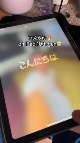 IOS26 official release, on iPad 10th Gen!!! #fyp #fyourpage #tiktok #ios26 