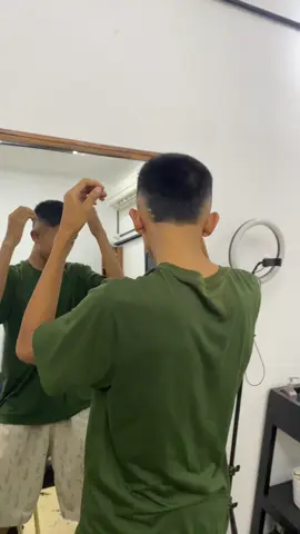 Botak Bukan sembarang botak #burstfade #buzzcut #barbershop #fyp 
