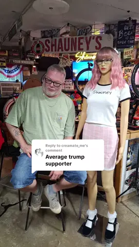Replying to @creamate_me #mannequin #shauney #emily #theshauneyshow #trump 
