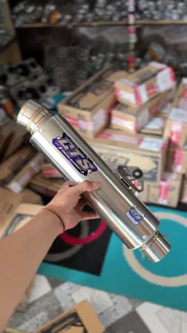 Ready SLENCER bulat corong besar suara Bass gahar Inlet 50 sarangan FULL original CTS muffler#ctsmufflerexhaust #fyppppppppppppppppppppppp 