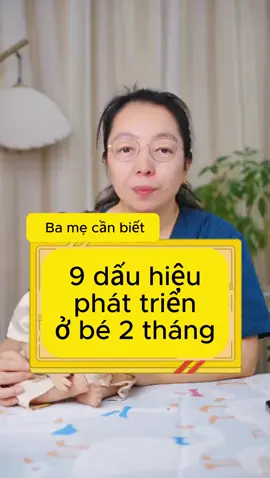 9 thay đổi phát triển thường gặp ở bé 2 tháng tuổi, bố mẹ mới phải biết! #bé2tháng #bốmẹmới #chămsócbé