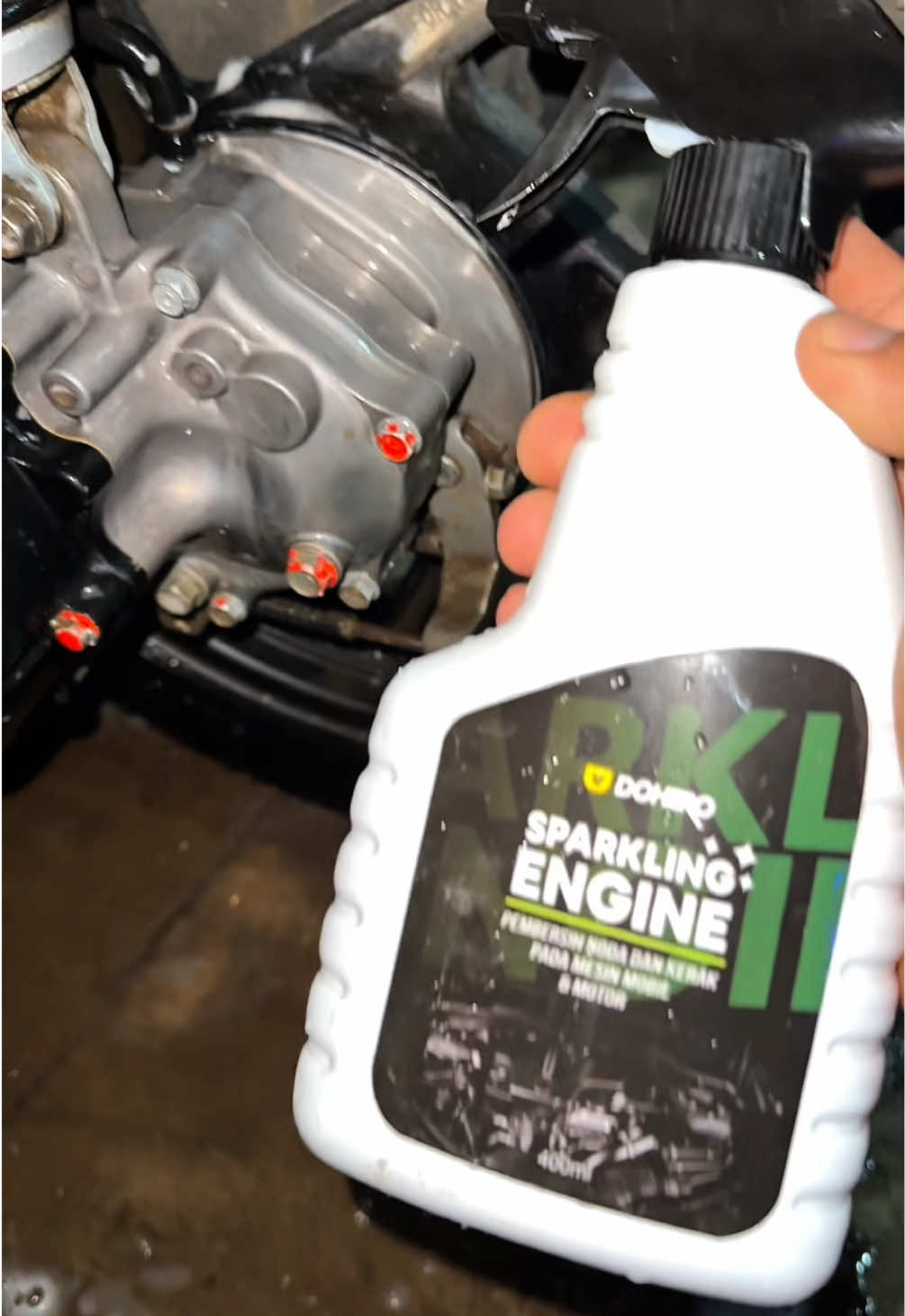 Kerak Membandel Lenyap Pakai Dohero Sparkling Engine pembersih kerak mesin 👌