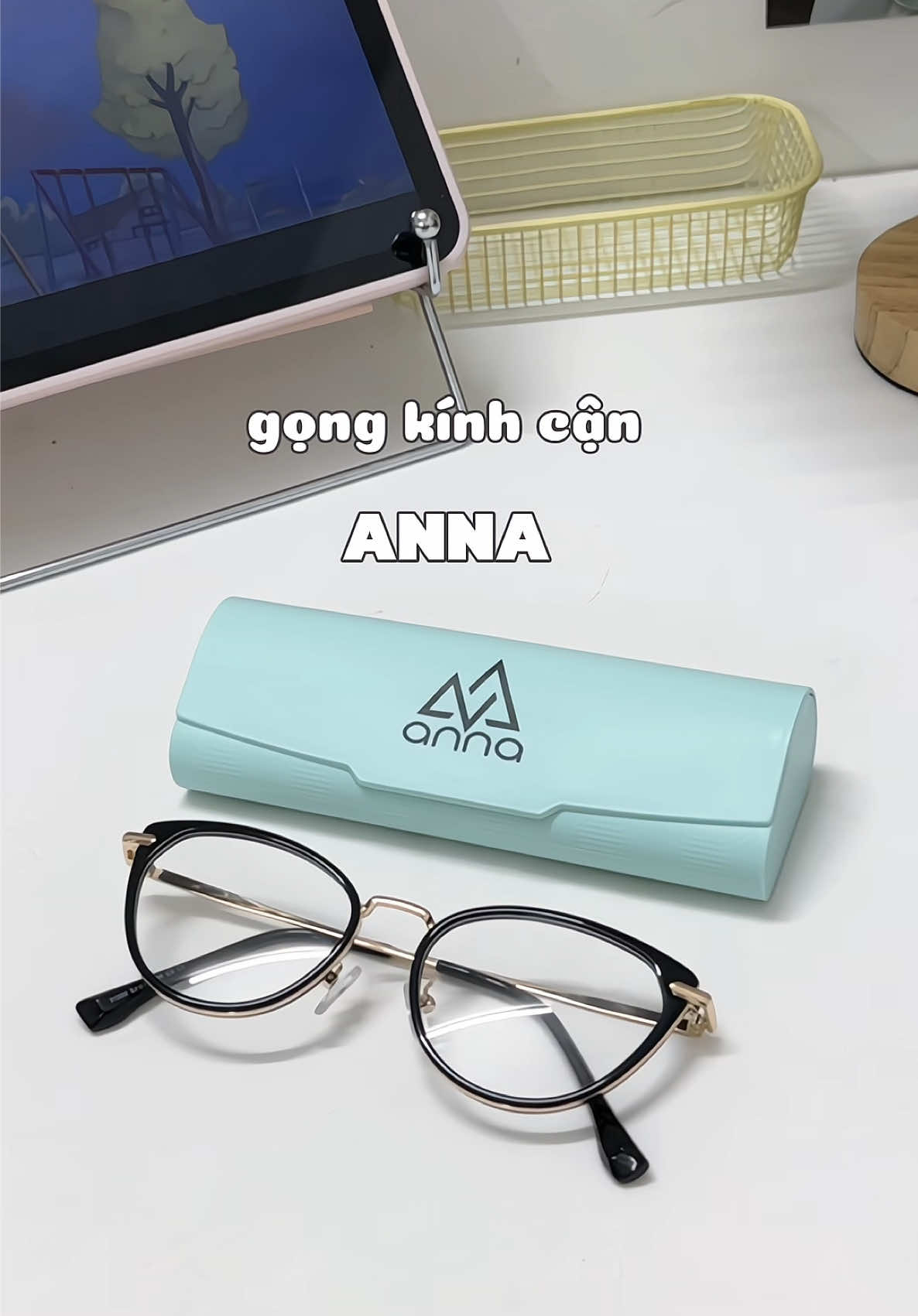 Thứ dáng kính mắt mèo chưa người đẹp ơii #kinhmatanna #annaeyeglasses #anna #matkinh 
