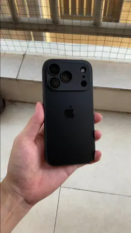 #Beautiful #iphonecase #applecase #Blackcase #iphone11-17promax  AG Black AG frosted phone case with hard back panel and border , equipped with lens film protection 