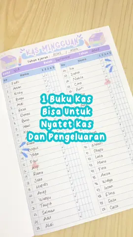 Kelola kas jadi lebih mudah & transparan. Buku Kas Mix hadir untuk catat pemasukan & pengeluaran dalam 1 buku aja. #bukukasdigital #bukukas #kaskelas 