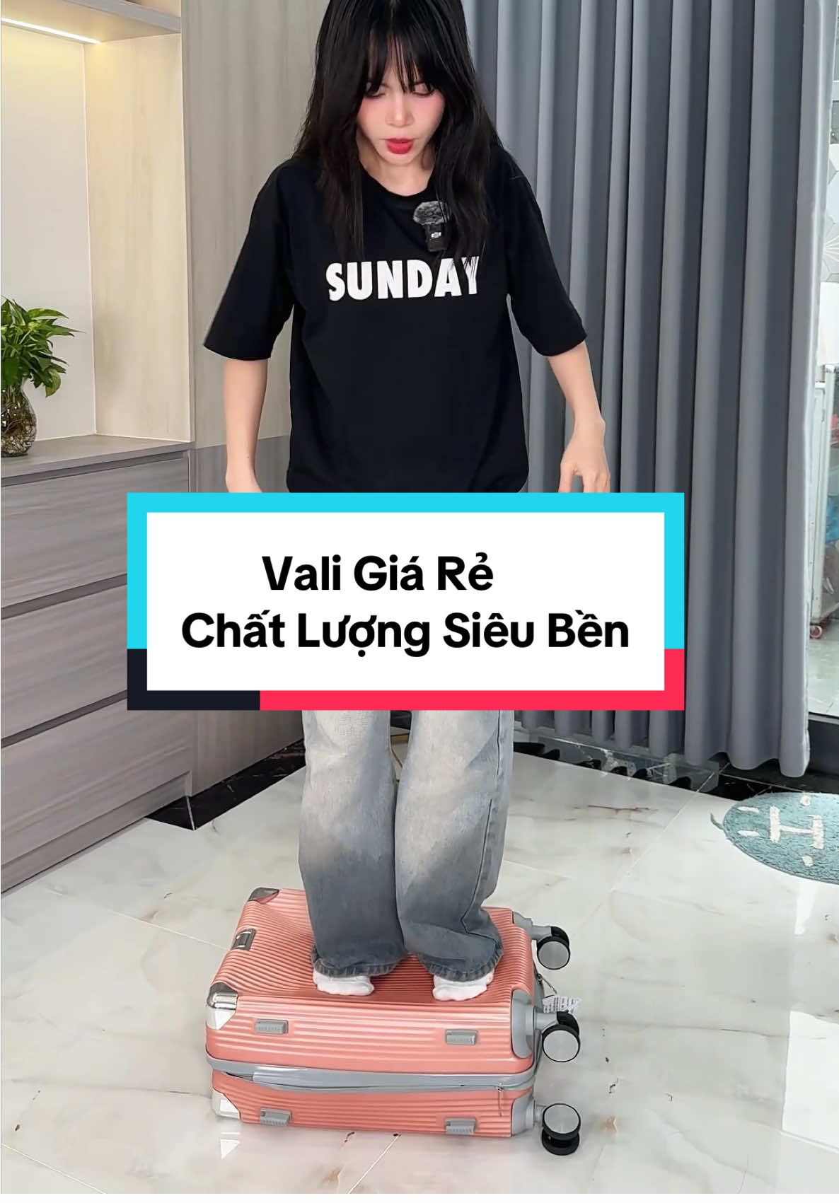 Vali giá rẻ nhưng chất lượng thì khỏi phải bàn nha các chị #tobythichgibando #valigiare #vali #validulich #valisieuben 