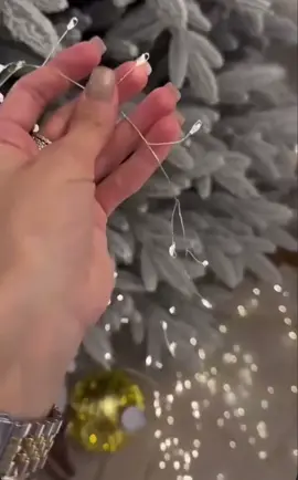 Transforme sua árvore de Natal em um conto de fadas com esse fio de fada ✨COMPRE JÁ O SEU 🚨 #fy #christmas #dicas #natal #viral 