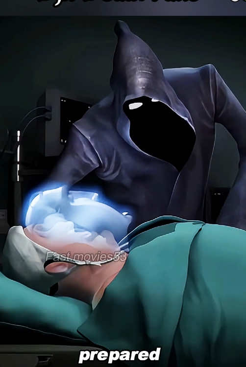 Death attempted to claim a souls,but he realized this patient still had half an hour of life left.#fyp #cartoon #movie #funnyvideos #foryou 