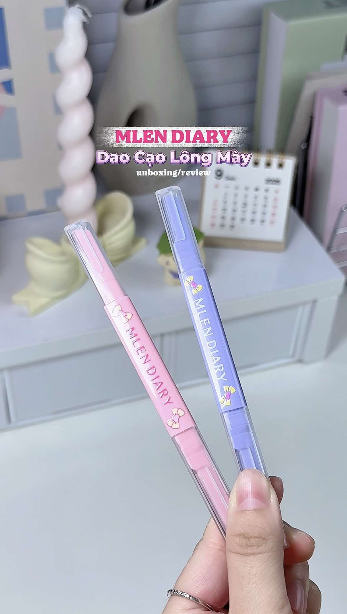 Tui mê cái màu pastel xinh iu này quá 🎀 #daocaochanmay#mlendiary#makeup#daocaolongmay#daocao#unboxing#reviewlamdep#makeupartist#hanhtinhunbox