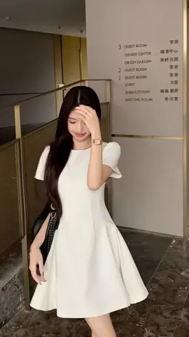 เดรสขาวลูกคุณหนู 👗🧁🌟#ชุดเดรส #ชุดกระโปรง #ชุดสวยๆ #ฟีดดดシ #tiktok 