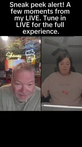 Sneak peek alert! A few moments from my LIVE. Tune in LIVE for the full experience. #tiktoklive #livehighlights