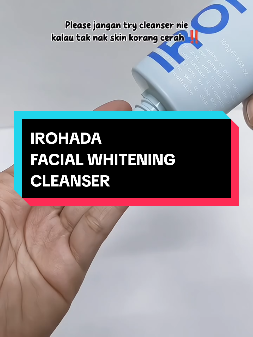 #irohada #oilyskin #kulitcerah #jeragat #cleanser 