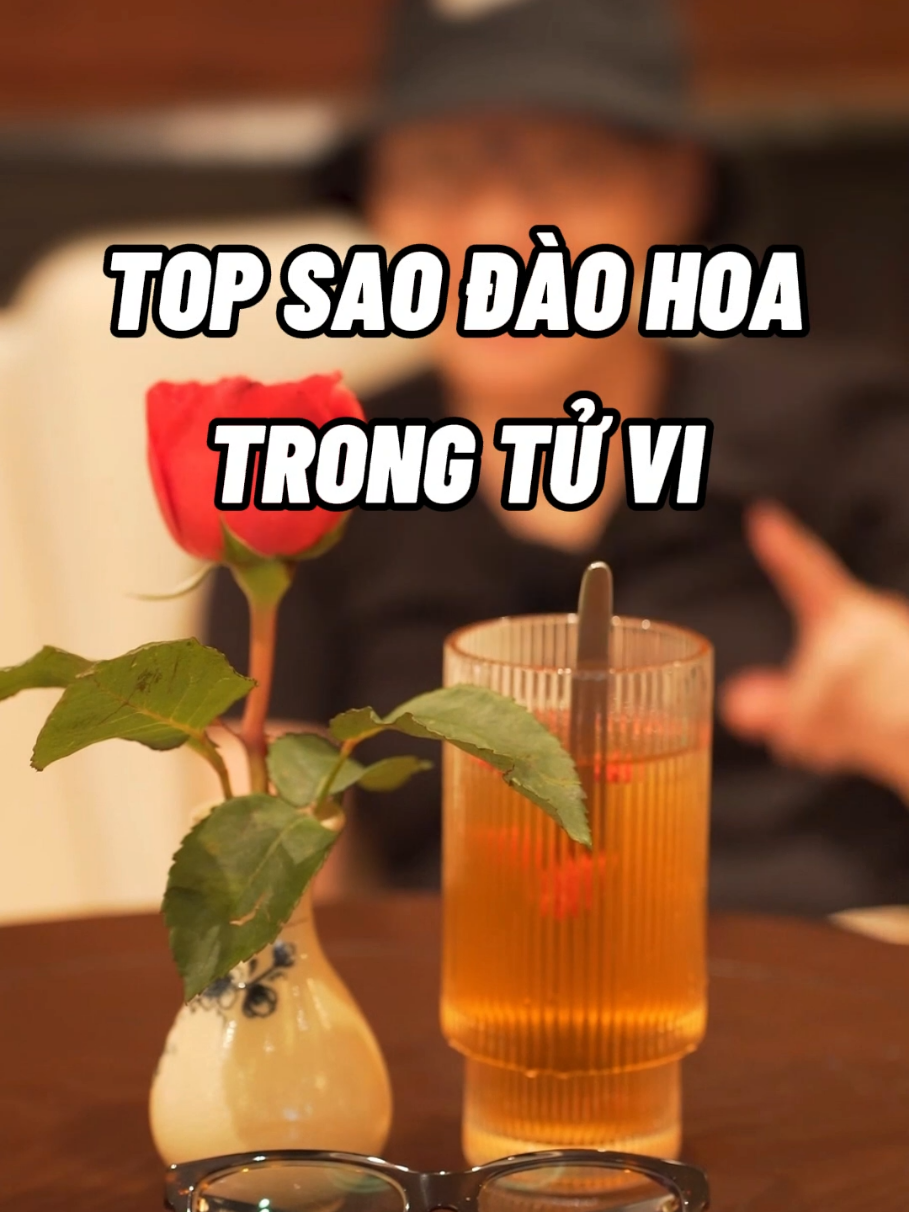 Top những sao đào hoa #tuvi #tuvidongan #daohoa 