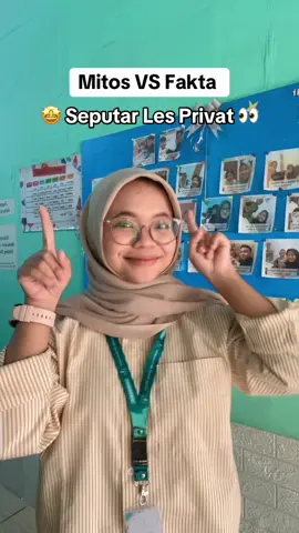 ❌ Mitos: Les privat cuma untuk anak yang nilainya jelek. ✅ Fakta: Les privat juga buat siswa berprestasi agar makin unggul! Masih banyak mitos seputar les privat yang bikin ragu orang tua. Yuk cek Mitos vs Fakta Les Privat di postingan ini biar nggak salah paham. 💡📚 Jangan lupa follow, like, coment, share dan save ya biar kalian ngga ketinggalan info dari Bimbel Literasia!! ------------------------------------------------------------- Informasi Selengkapnya: 📲 WA: 0815-7822-7366 (Admin 1) / 0857-4537-3727 (Admin 2) 🌐 Website: www.lesprivatkudus.com 📍 Area layanan: Kudus, Jepara, Demak, Pati 💬Instagram: @bimbelprivatkudus 💬Tiktok: @bimbelprivatkudus ------------------------------------------------------------ #bimbelliterasia #mitosvsfakta #lesprivat #belajarefektif #tipsbelajar 