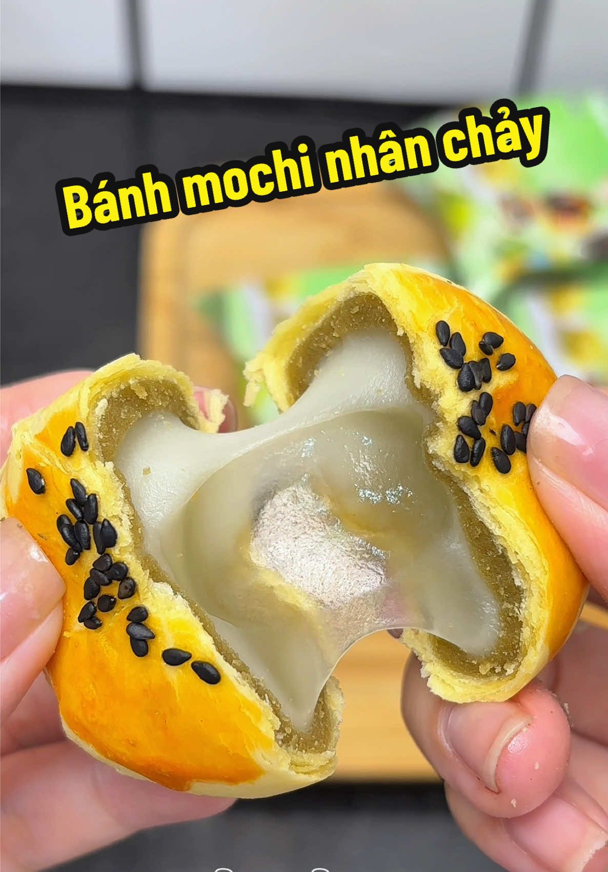 Vị nào cũng ngon luôn #banhmochi #foodreview #bepmebong #fypシ #xuhuong 