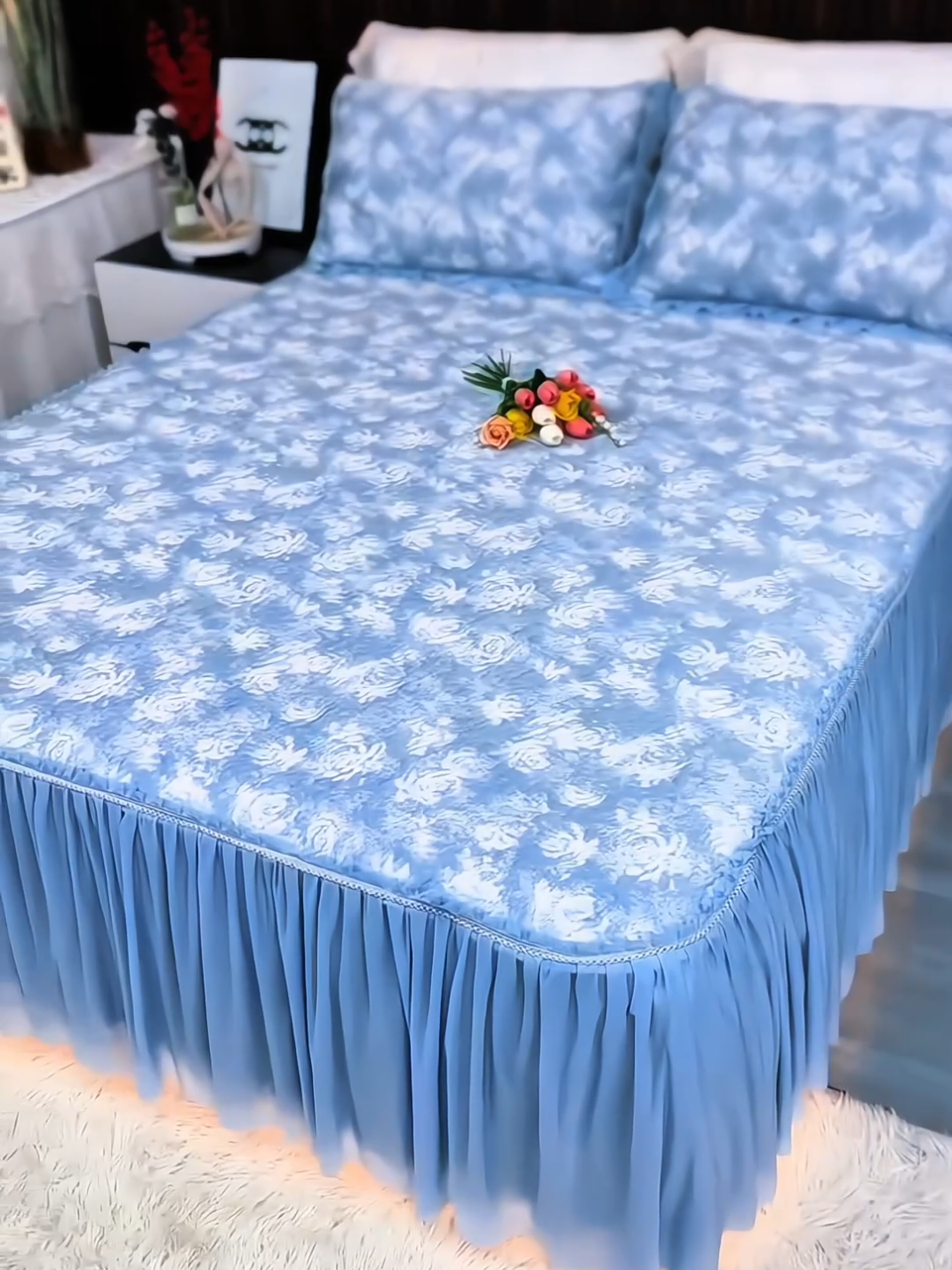 SPREI RUMBAI BIKIN KAMAR LEBIH CANTIK #spreiaesthetic #spreimurah #spreiwaterproof #spreimotif #spreicantik 
