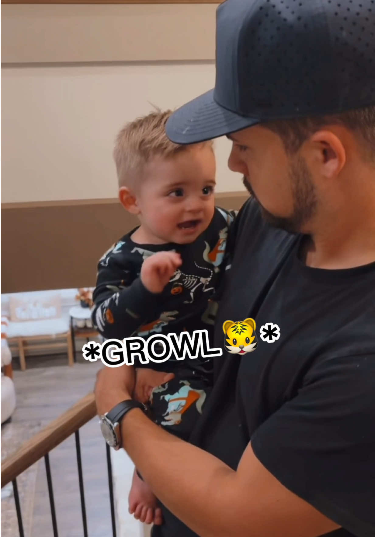 The way he growled at me😂😅 #baby#babies#cutebaby#mom#dad 