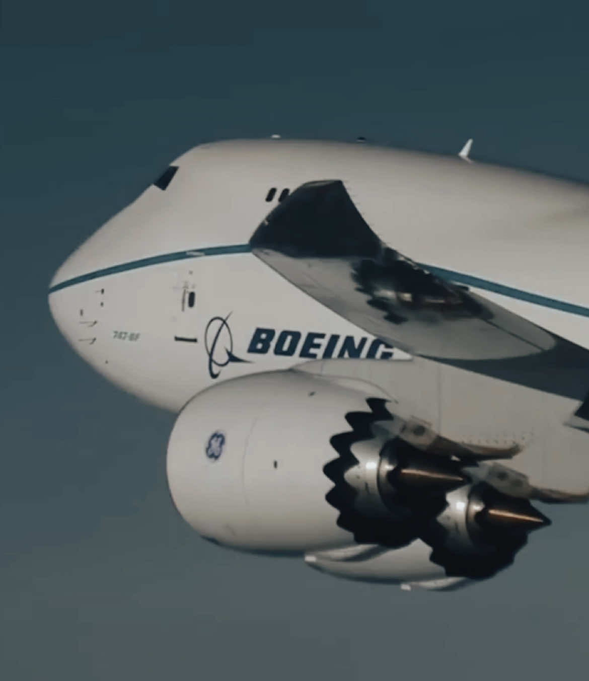 B747-8 The queen of the sky👑 #aviation #boeing #747 #fyp #foryou 