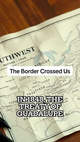 The Border Crossed Us. #mexicanhistory #mexicanroots #Cultura #Chicano #latinoheritage Chicano MexicanAmerican Latino Mexican History Hidden History  Mexican Roots Cultura Brown Pride Land grab  Border  Immigration
