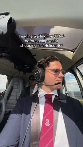 Visualizing my future yacht with the Brut airshuttle #gta6 #helicopter #yacht #wealth 