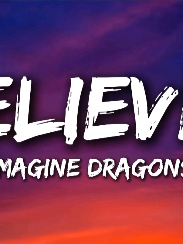 Imagine Dragons - Believer (Lyrics) #imaginedragons #beliver #music #lyrics 