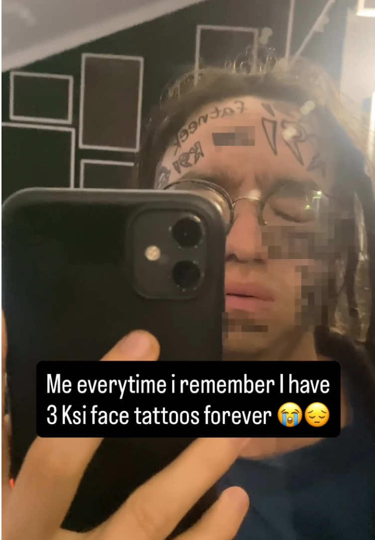 I fell very ugly 😔 #ksi #ksitattoos #sopas