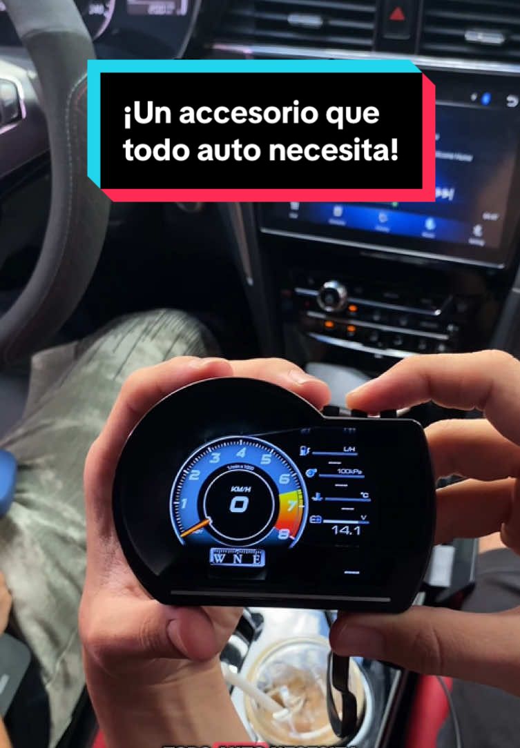 ¿Quieres manejar más seguro sin estar bajando la vista? 🚗 Con esta pantalla HUD todo se proyecta frente a ti: velocidad, GPS y hasta alertas de seguridad.#HUDCar #VelocidadGPS #AutoSeguro #GadgetParaCoche #PantallaHD 