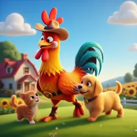 Nhà em có con gà trống😍😍 #xh #viral #nhacthieunhi #nhacchobe 