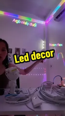 Mời các bác tham khảo mẫu led bên em, 16triejeu màu nháy đuổi với 250 kiểu trên app điện thoại#denled #denledtrangtri  @Mèo Gia Dụng  @Mèo Gia Dụng  @Mèo Gia Dụng 