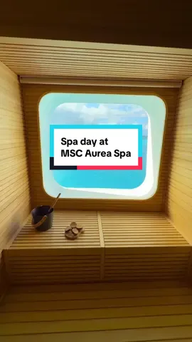 Giving spa day a whole new meaning 😌 The MSC Aurea Spa redefines ultimate relaxation, with luxury treatment and unmatched wellness ✨ 📸 @Wellnesstravelled  #MSCCruises #cruiseship #cruisetok #shiptour #AureaSpa 