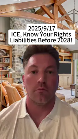 ICE, Know Your Rights & Liabilities Before 2028! ⚖️ #foryou #cjbakerfitness #tiktok