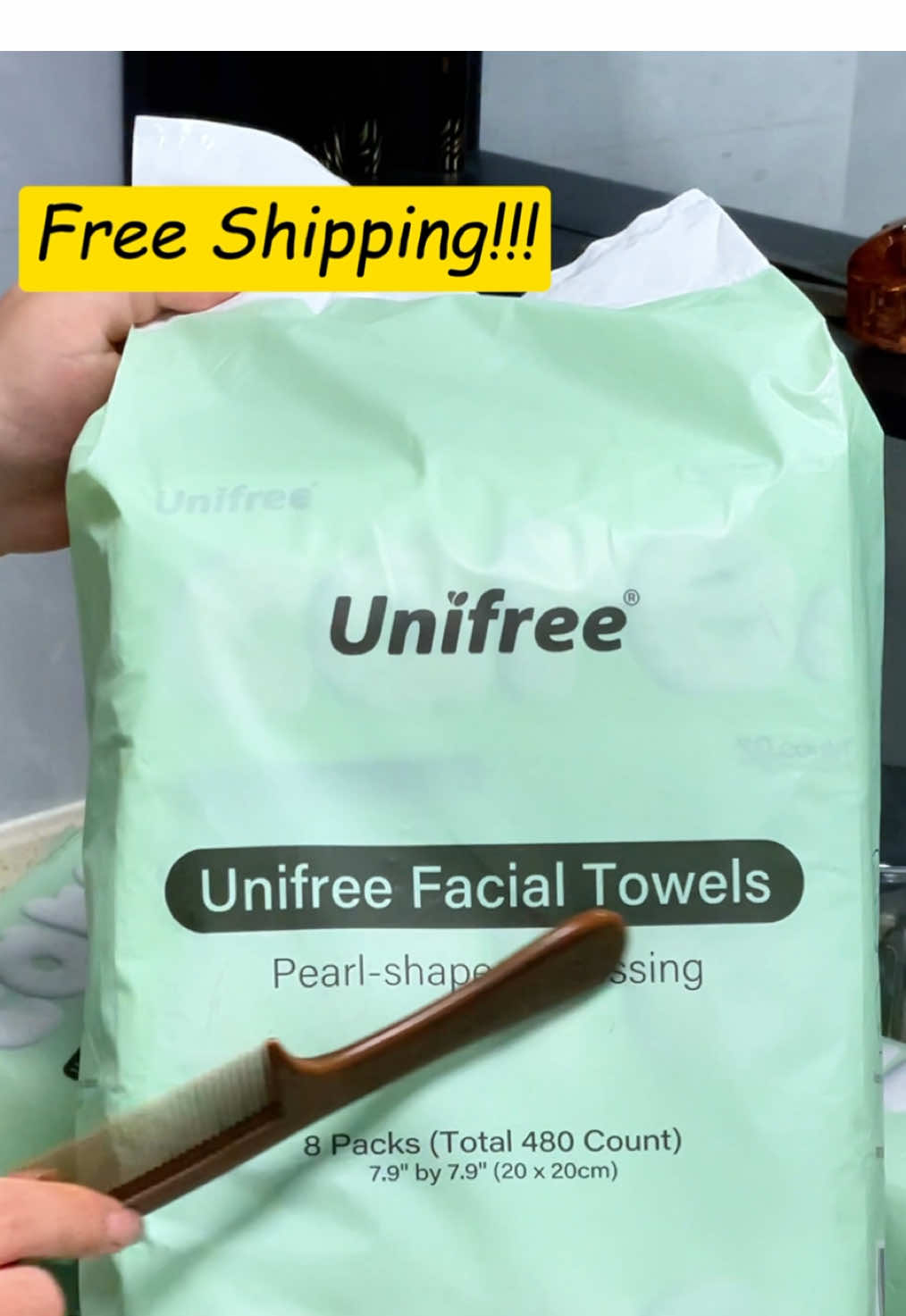 Your new skincare staple is here. Thank me later.❤️ #unifreeus #facetowel #skincarehacks #tiktokshoprestock #tiktokshopblackfriday 