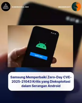 Samsung telah merilis pembaruan keamanan bulanan untuk Android, termasuk perbaikan untuk kerentanan keamanan yang diklaim telah dieksploitasi dalam serangan zero-day. Kerentanan tersebut, CVE-2025-21043 (skor CVSS: 8.8), berkaitan dengan penulisan di luar batas yang dapat mengakibatkan eksekusi kode sembarang. “Penulisan di luar batas dalam libimagecodec.quram.so sebelum rilis SMR September 2025 memungkinkan penyerang jarak jauh untuk menjalankan kode arbitrer,” kata Samsung dalam sebuah pemberitahuan. “Patch tersebut memperbaiki implementasi yang salah.” Menurut laporan tahun 2020 dari Google Project Zero, libimagecodec.quram.so adalah perpustakaan pemrosesan gambar sumber tertutup yang dikembangkan oleh Quramsoft dan mendukung berbagai format gambar. Masalah yang dinilai kritis, menurut raksasa elektronik Korea Selatan, mempengaruhi versi Android 13, 14, 15, dan 16. Kerentanan tersebut diungkapkan secara rahasia kepada perusahaan pada 13 Agustus 2025. Samsung tidak membagikan rincian tentang bagaimana kerentanan tersebut dieksploitasi dalam serangan dan siapa yang mungkin berada di balik upaya tersebut. Namun, perusahaan mengakui bahwa “eksploit untuk masalah ini telah ada di alam liar.” source: https://thehackernews.com Kenali bahaya di dunia cyber security jangan sampai kita jadi salah satu korbannya, ayo join kursus sibermuda.idn untuk mendapatkan pengetahuan lainnya. #cybersecurity #kebocorandata #hacker  #sibermudaidn #samsung