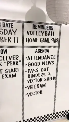 A little whiteboard ASMR ✨ #teacher #handwriting #asmr #whiteboard #peteacher #volleyball 